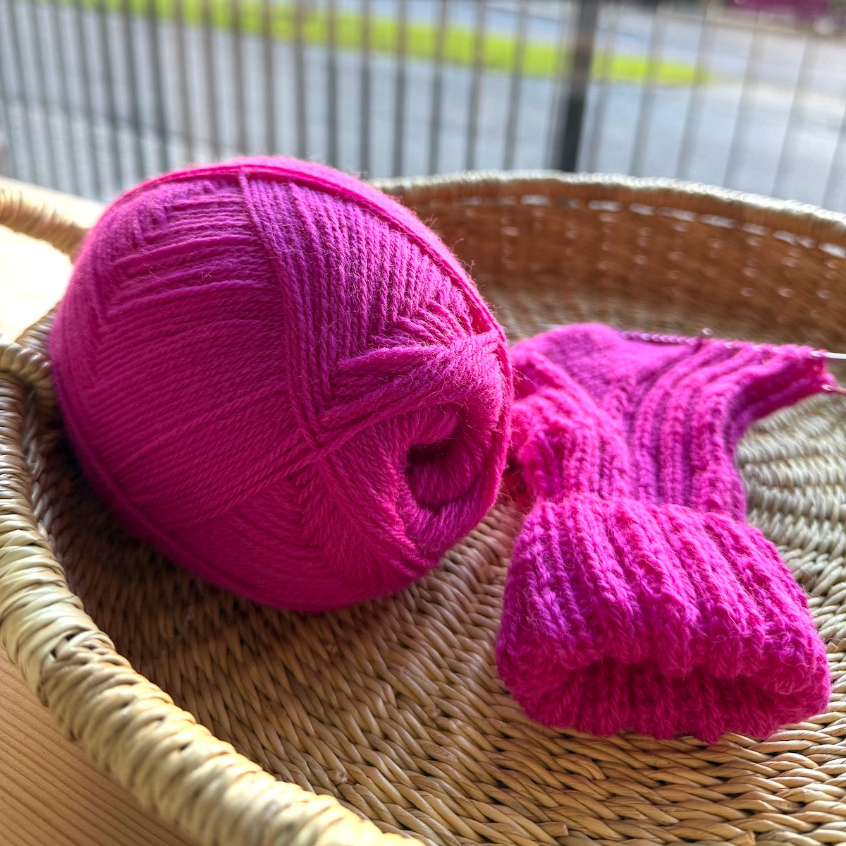 Summer Lee - Colorblocked Ribbed Socks